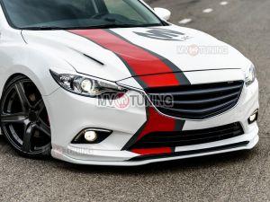 Сплиттер передний под стандартный бампер для Mazda 6 GJ / Atenza GJ 2012-